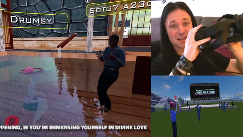 Grosser Zulauf in Gottesdiensten der Virtual Reality