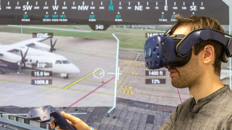 Kleine Flugplätze durch Virtual Reality unterstützen