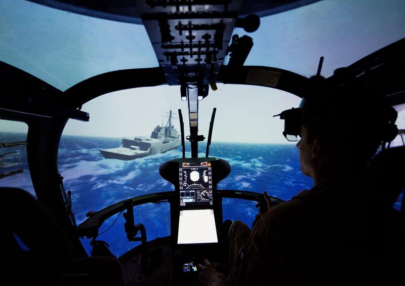 Augmented Reality für Hubschrauber-Landungen auf Schiffen