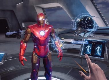 Tonys Werkstatt in Iron Man VR