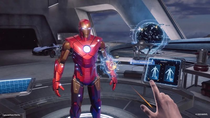 Tonys Werkstatt in Iron Man VR
