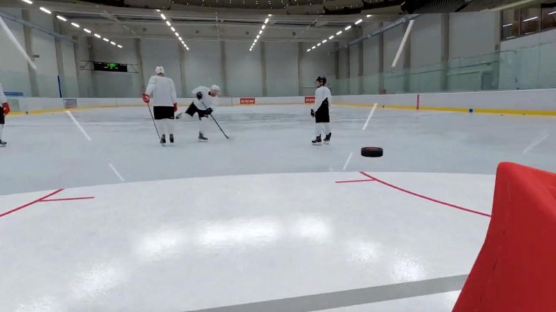 Hockey mit VR