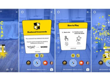 Moderne Technologie mit 16 Buchstaben: Augmented Reality. Die nutzt die New York Times jetzt für ein Spiel auf Instagram. Dabei gilt es, in der Augmented Reality ein Kreuzworträtsel zu lösen.