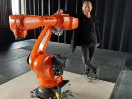 VR Ballett mit Roboter