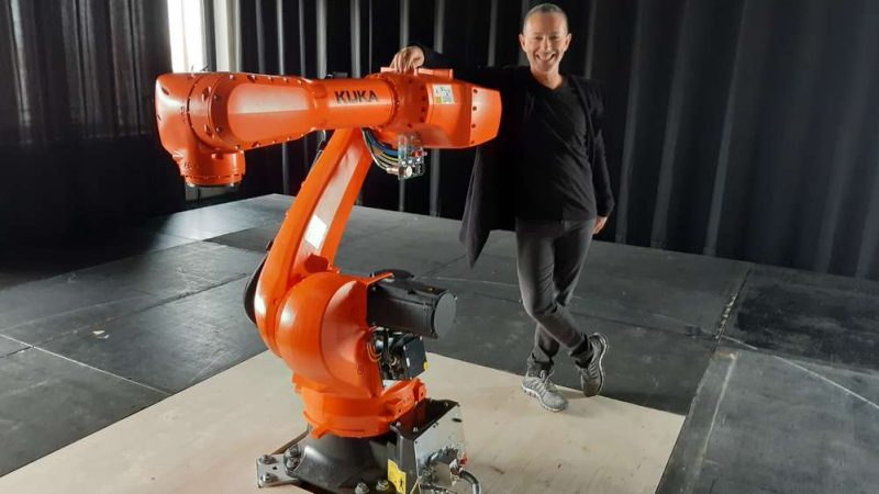 VR Ballett mit Roboter